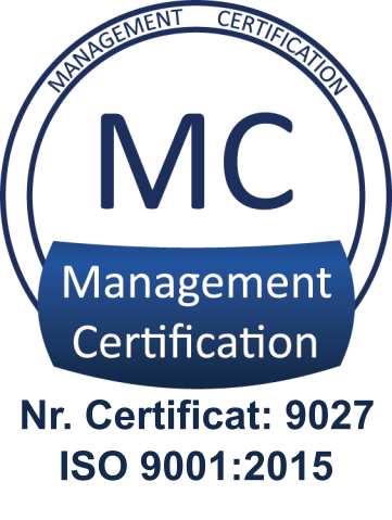 Certificare ISO 9001 – Sistem Management Calitate – aLL industriaL