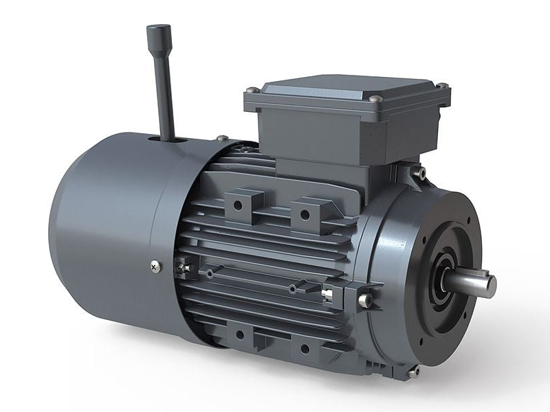 Motoare Electrice Cu Frana Motoare electrice cu frana si bobinaj din cupru pentru uz industrial