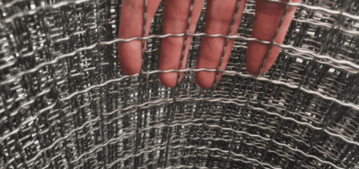 Sita inox Mesh 1 fir 2mm ochi 23.4mm latime 1000mm 1 sita inox mesh 1 fir 2mm ochi 23.4mm
