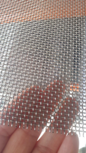 Sita inox Mesh 10 fir 1mm ochi 1.54mm latime 1000mm 1 Sita inox Mesh 10 fir 1mm ochi 1.54mm latime 1000mm