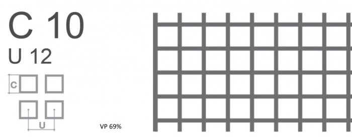 Tabla perforata otel 1-1000-2000mm C10 U12 - tabla perforata otel 1x1000x2000mm c10 u1214614